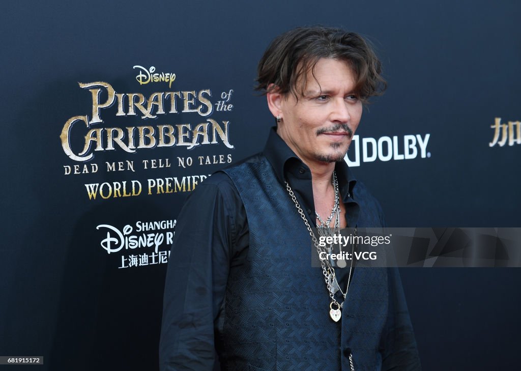 "Pirates Of The Caribbean: Dead Men Tell No Tales" Shanghai Premiere