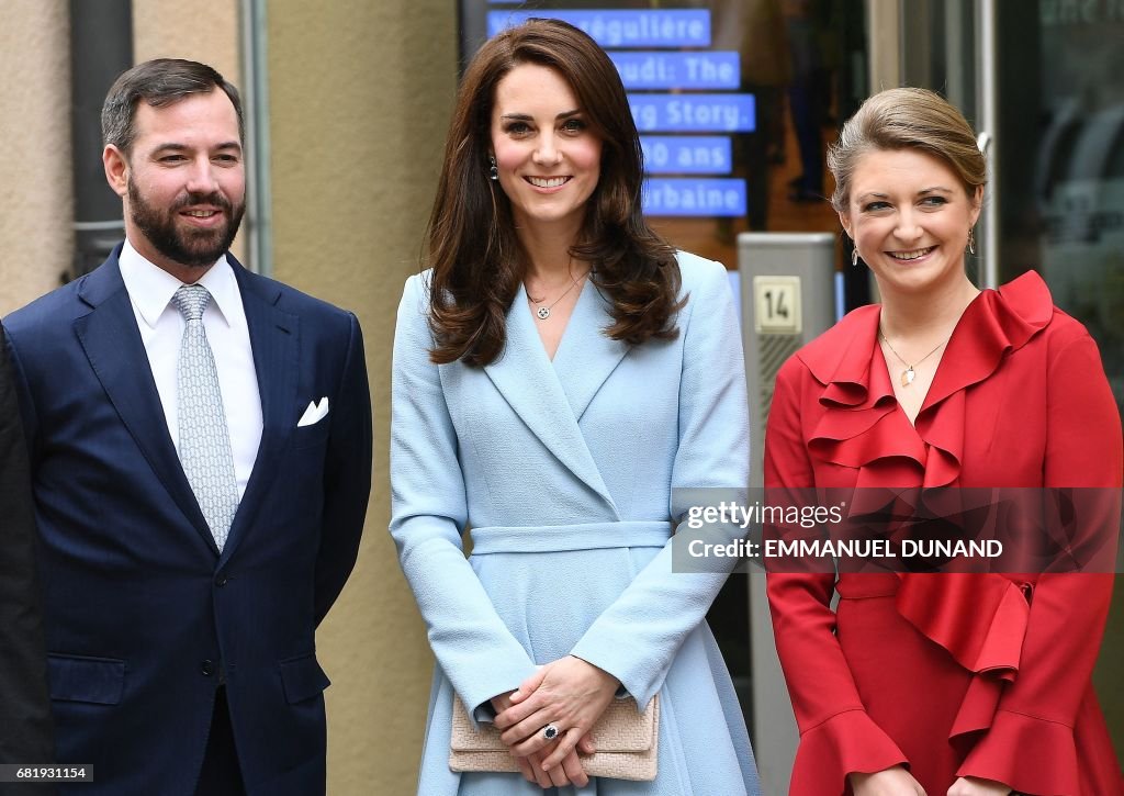 LUXEMBOURG-BRITAIN-ROYALS