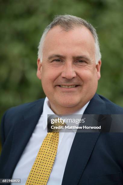 Mark Williams MP, leader of the Welsh Liberal Democrats, poses for a picture at the launch the Welsh Liberal Democrat general election campaign on...