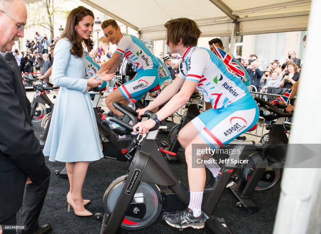 The Duchess Of Cambridge Visits Luxembourg