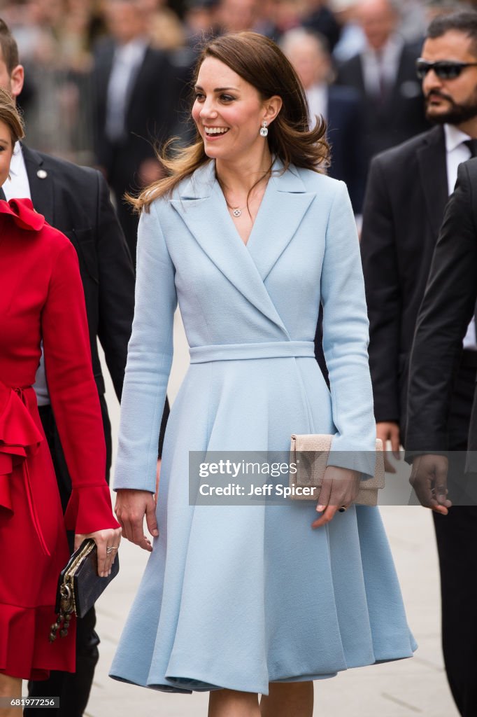 The Duchess Of Cambridge Visits Luxembourg