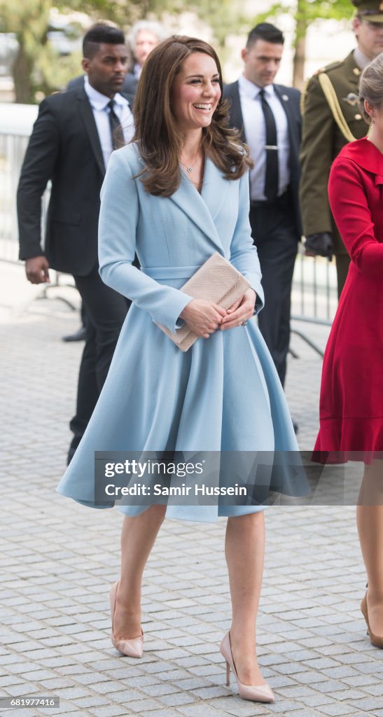 The Duchess Of Cambridge Visits Luxembourg