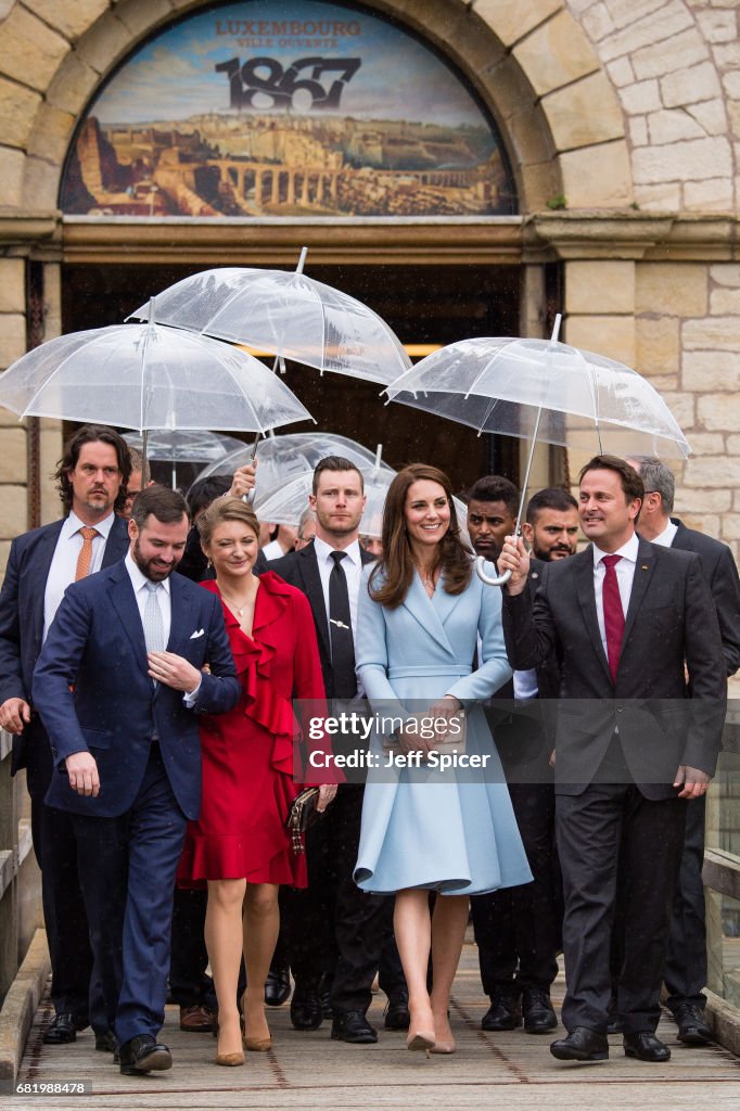 The Duchess Of Cambridge Visits Luxembourg