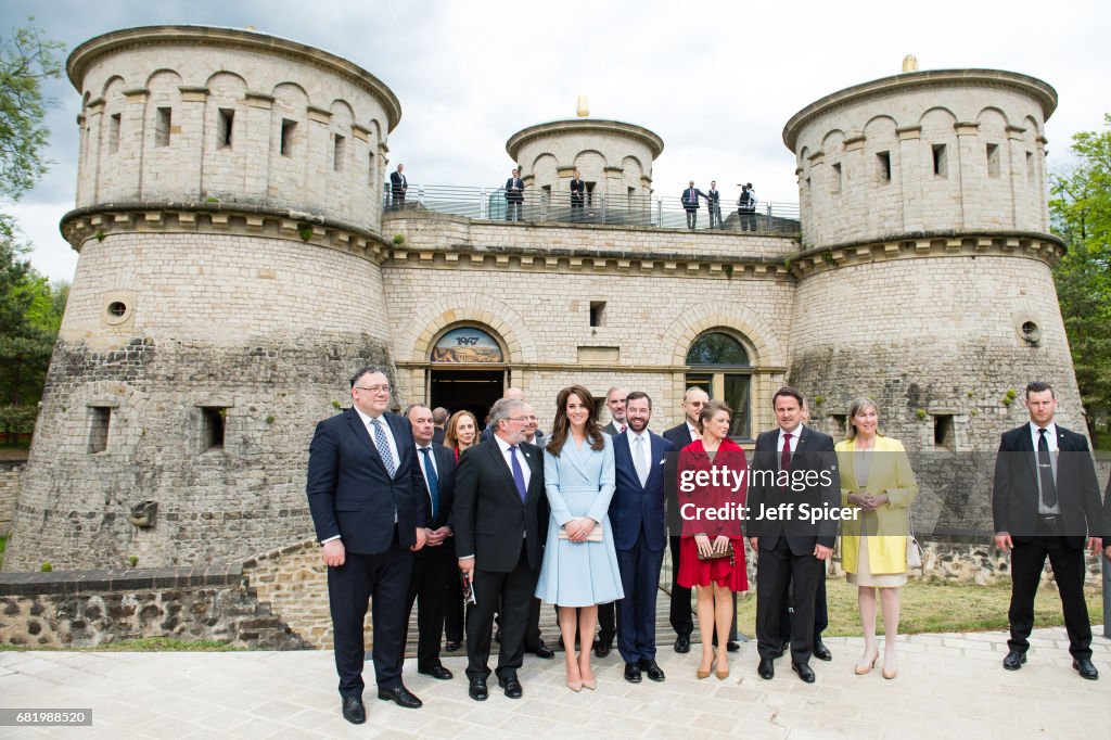 The Duchess Of Cambridge Visits Luxembourg