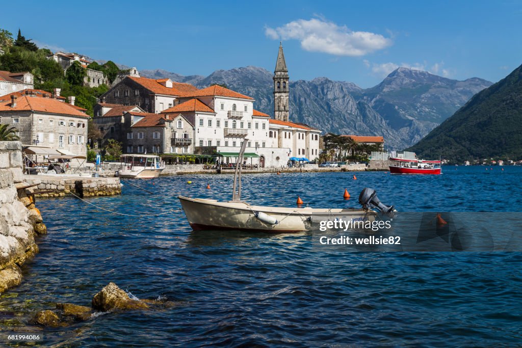 Perast in the Bay of Kotor