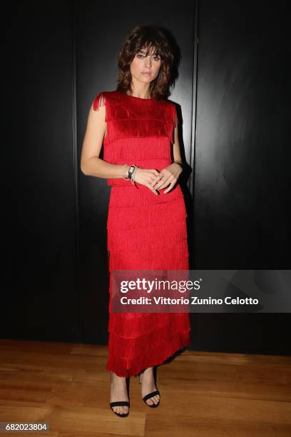 Actress Kasia Smutniak attends the Leonia Frescobaldi Award at Triennale di Milano on May 11, 2017 in Milan, Italy.