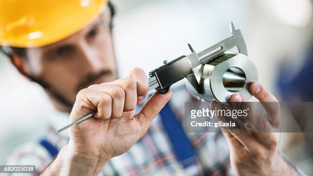 product inspection. - machine part stock pictures, royalty-free photos & images