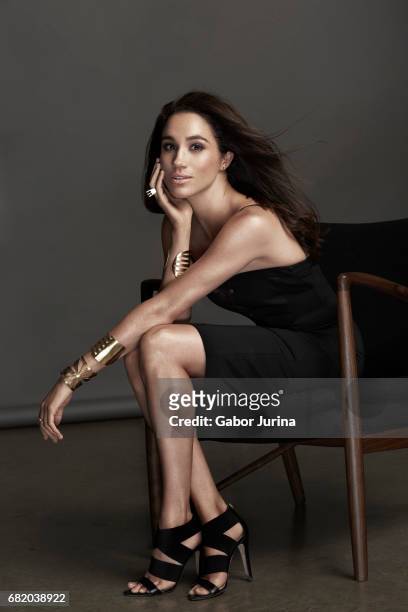 Actress Meghan Markle is photographed for Self Assignment on August 15, 2015 in Toronto, Ontario. NO UK SALES TILL DECEMBER 18, 2017.