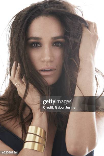 Actress Meghan Markle is photographed for Self Assignment on August 15, 2015 in Toronto, Ontario.