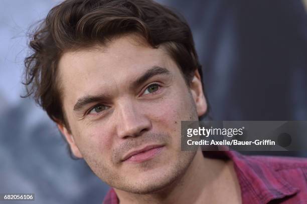 Actor Emile Hirsch arrives at the premiere of Warner Bros. Pictures' 'King Arthur: Legend of the Sword' at TCL Chinese Theatre on May 8, 2017 in...