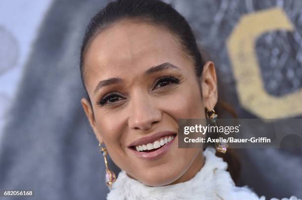 Actress Dania Ramirez arrives at the premiere of Warner Bros. Pictures' 'King Arthur: Legend of the Sword' at TCL Chinese Theatre on May 8, 2017 in...