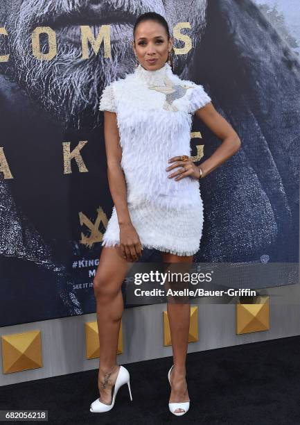 Actress Dania Ramirez arrives at the premiere of Warner Bros. Pictures' 'King Arthur: Legend of the Sword' at TCL Chinese Theatre on May 8, 2017 in...