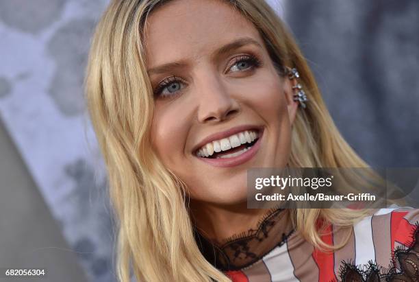 Actress Annabelle Wallis arrives at the premiere of Warner Bros. Pictures' 'King Arthur: Legend of the Sword' at TCL Chinese Theatre on May 8, 2017...