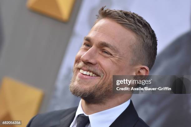 Actor Charlie Hunnam arrives at the premiere of Warner Bros. Pictures' 'King Arthur: Legend of the Sword' at TCL Chinese Theatre on May 8, 2017 in...
