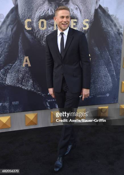 Actor Charlie Hunnam arrives at the premiere of Warner Bros. Pictures' 'King Arthur: Legend of the Sword' at TCL Chinese Theatre on May 8, 2017 in...