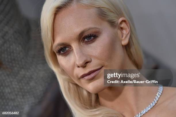 Actress Poppy Delevingne arrives at the premiere of Warner Bros. Pictures' 'King Arthur: Legend of the Sword' at TCL Chinese Theatre on May 8, 2017...