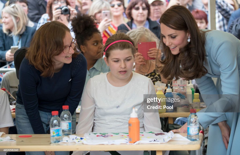 The Duchess Of Cambridge Visits Luxembourg