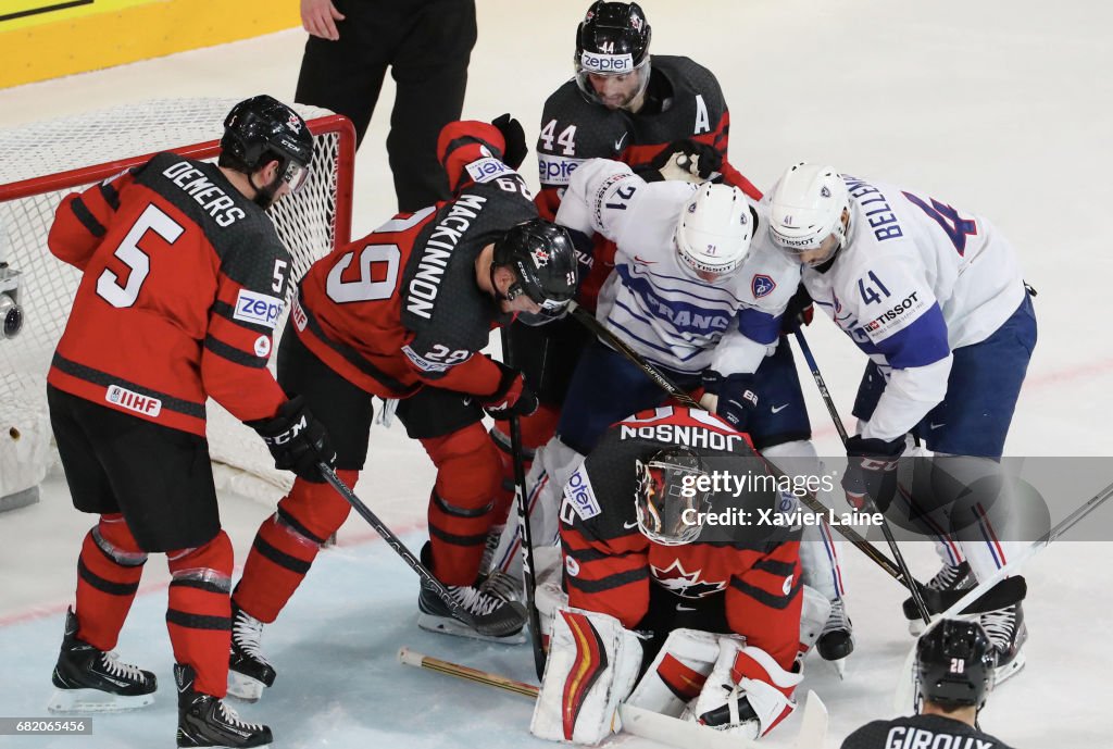 Canada v France - 2017 IIHF Ice Hockey World Championship