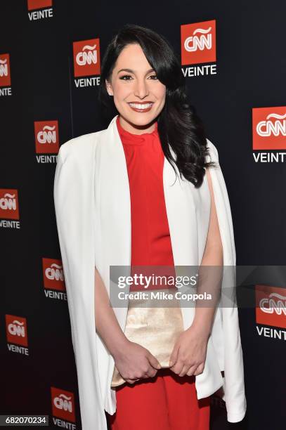 Anchor Alejandra Oraa attends the 2017 CNNE Upfront on May 11, 2017 in New York City. 27008_001