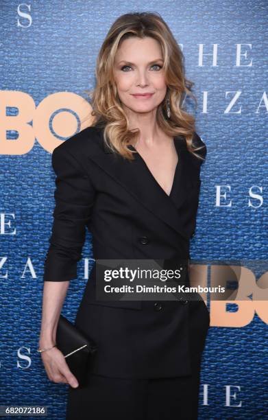 Michelle Pfeiffer attends the "The Wizard Of Lies" New York Premiere at The Museum of Modern Art on May 11, 2017 in New York City.