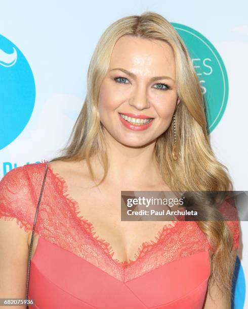 Model / Playboy Playmate Irina Voronina attends the Single Mom's Awards at The Peninsula Beverly Hills on May 11, 2017 in Beverly Hills, California.