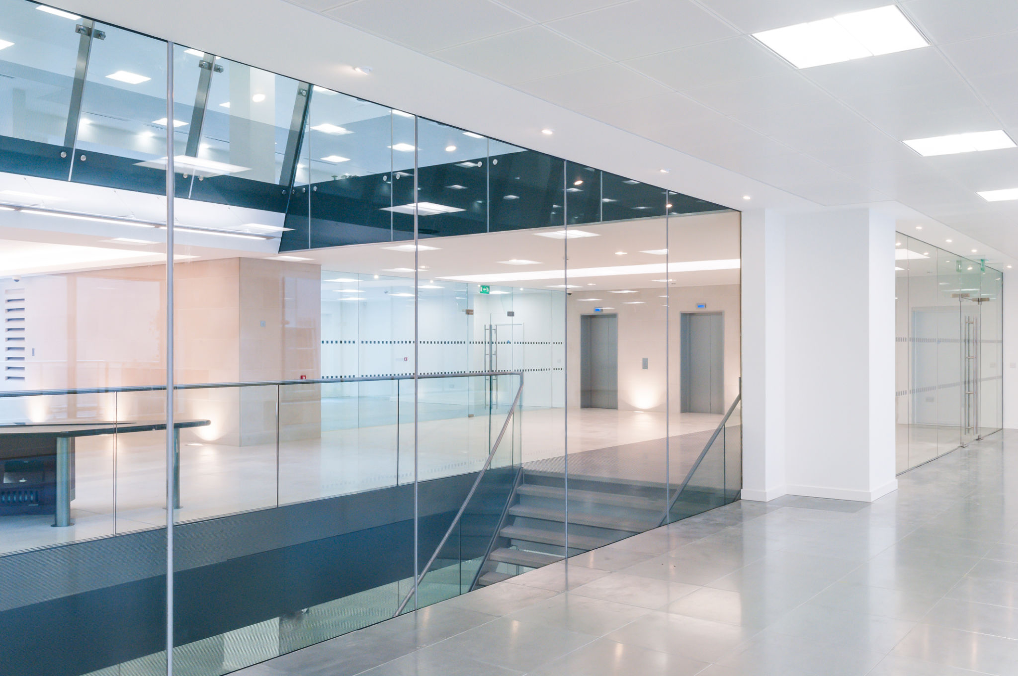 glass partitions