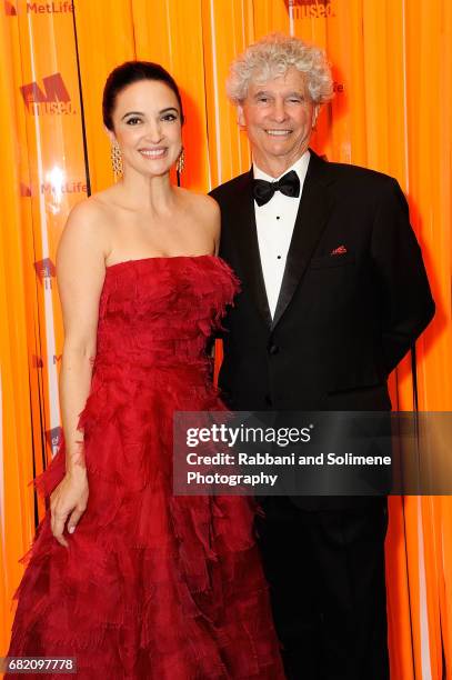 Clarice Oliveira Tavares and Tony Bechara attends the El Museo Gala 2017 at The Plaza Hotel on May 11, 2017 in New York City.