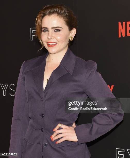 Actress Mae Whitman attends "Gilmore Girls: A Year in the Life" For Your Consideration Event at Netflix FYSee Space on May 11, 2017 in Beverly Hills,...