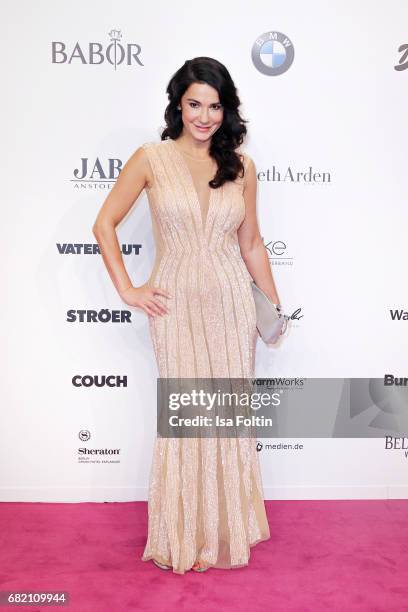 German actress Mariella Ahrens attends the Duftstars at Kraftwerk Mitte on May 11, 2017 in Berlin, Germany.