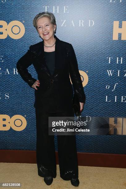Diana B. Henriques attends "The Wizard Of Lies" New York Premiere at The Museum of Modern Art on May 11, 2017 in New York City.