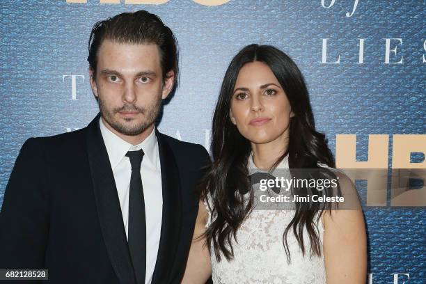 Sam Levinson and Ashley Levinson attend "The Wizard Of Lies" New York Premiere at The Museum of Modern Art on May 11, 2017 in New York City.