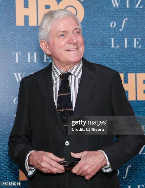 Phil Donahue attends 'The Wizard of Lies' New York Premiere at The Museum of Modern Art on May 11, 2017 in New York City.