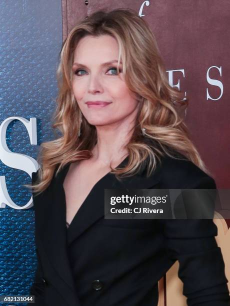 Actress Michelle Pfeiffer attends 'The Wizard of Lies' New York Premiere at The Museum of Modern Art on May 11, 2017 in New York City.