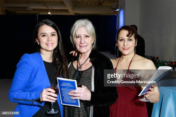 Allison Trevino, Carol Schaefer and Sarah Elizabeth Greer attend the Donaldson Adoption Institute's 2017 Taste of Spring at Metropolitan Pavilion on...