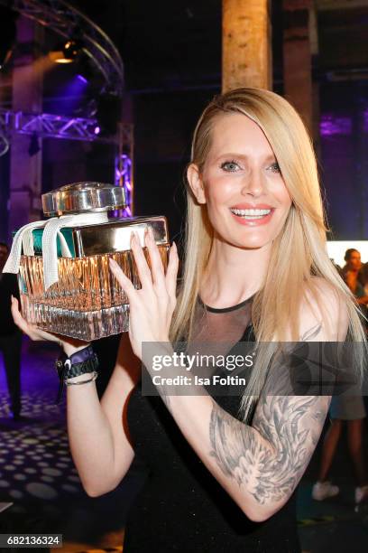 German actress Mirja du Mont attends the Duftstars at Kraftwerk Mitte on May 11, 2017 in Berlin, Germany.