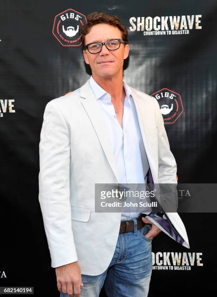 Actor Brian Krause attends the premiere of MarVista Entertainment's "Shockwave" at Laemmle's Music Hall 3 on May 11, 2017 in Beverly Hills,...