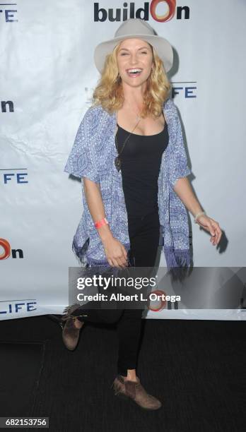 Actress Ellen Hollman attends the BuildOn Benefit Concert held at The Roxy Theatre on May 11, 2017 in Westwood, California.