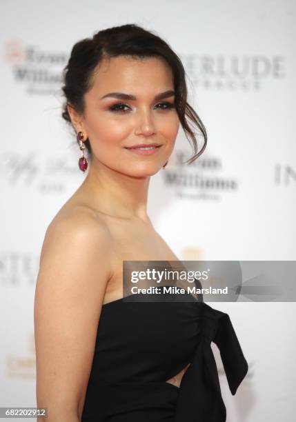Samantha Barks attends the World Premiere of "Interlude In Prague" at Odeon Leicester Square on May 11, 2017 in London, England.
