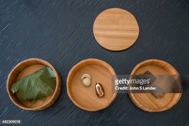 Wagashi are traditional Japanese sweets and confectionery that are often served with tea. Wagashi sweets are usually made of mochi, azuki bean paste...