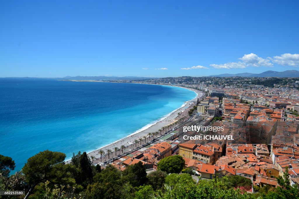 View of Nice France