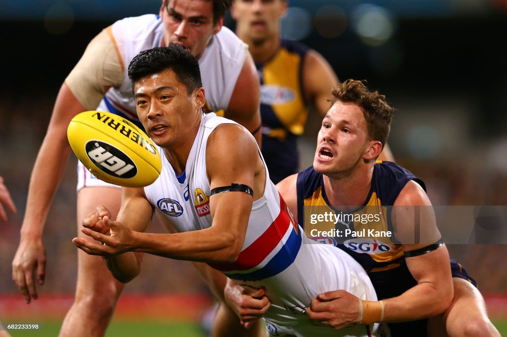 AFL Rd 8 - West Coast v Western Bulldogs