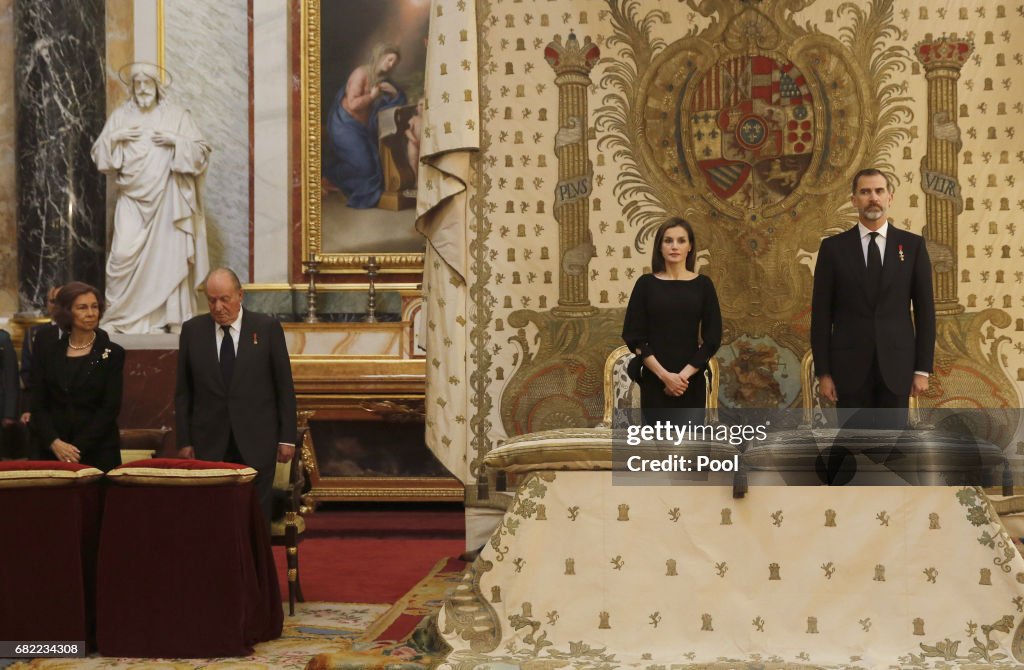 Alicia de Borbon-Parma Funeral in Madrid