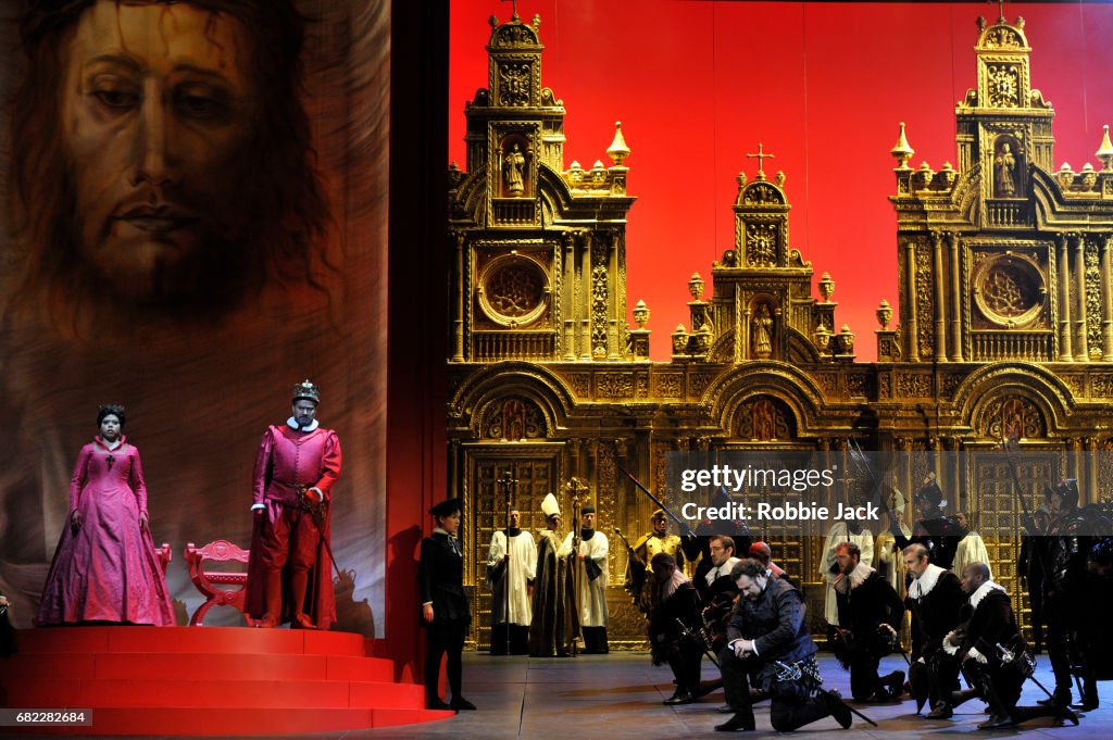 The Royal Opera's Production Of Giuseppe Verdi's Don Carlo At The Royal Opera House