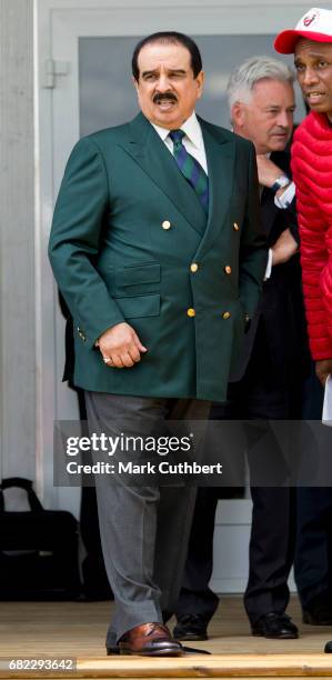 King Hamad bin Isa Al Khalifa of Bahrain at the Endurance Event at the Windsor Horse Show on May 12, 2017 in Windsor, England.