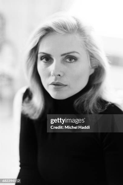 Singer Debbie Harry is photographed for Vogue magazine on September 22, 1994 in London, England.