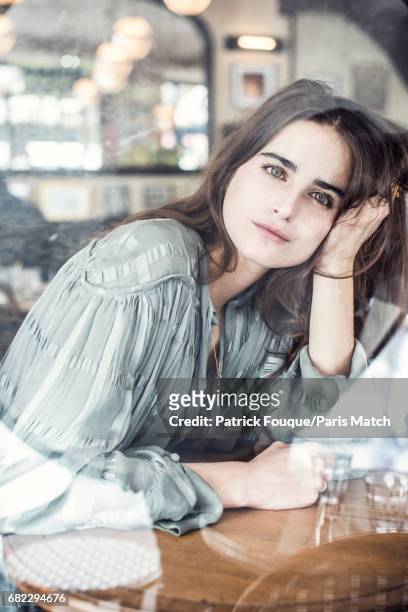 Model and writer Loulou Robert is photographed for Paris Match on March 14, 2017 in Paris, France.