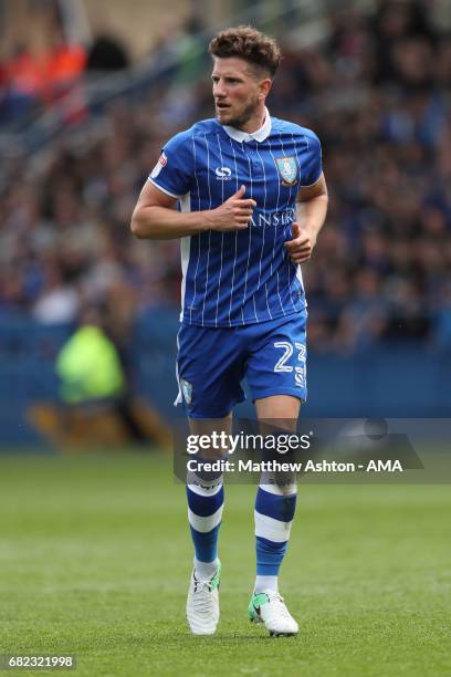 Sam Hutchinson of Sheffield Wednesday during the Sky Bet Championship match between Sheffield Wednesday and Fulham at Hillsborough on May 7, 2017 in...