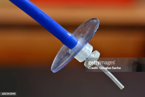 close-up of a medical ear cleaning spray nozzle - close up of a cleansing spray nozzle stock pictures, royalty-free photos & images