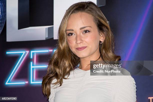 Lucia de la fuente attends to The Hole Zero Photocalls in Madrid on May 11, 2017 Madrid, Spain.