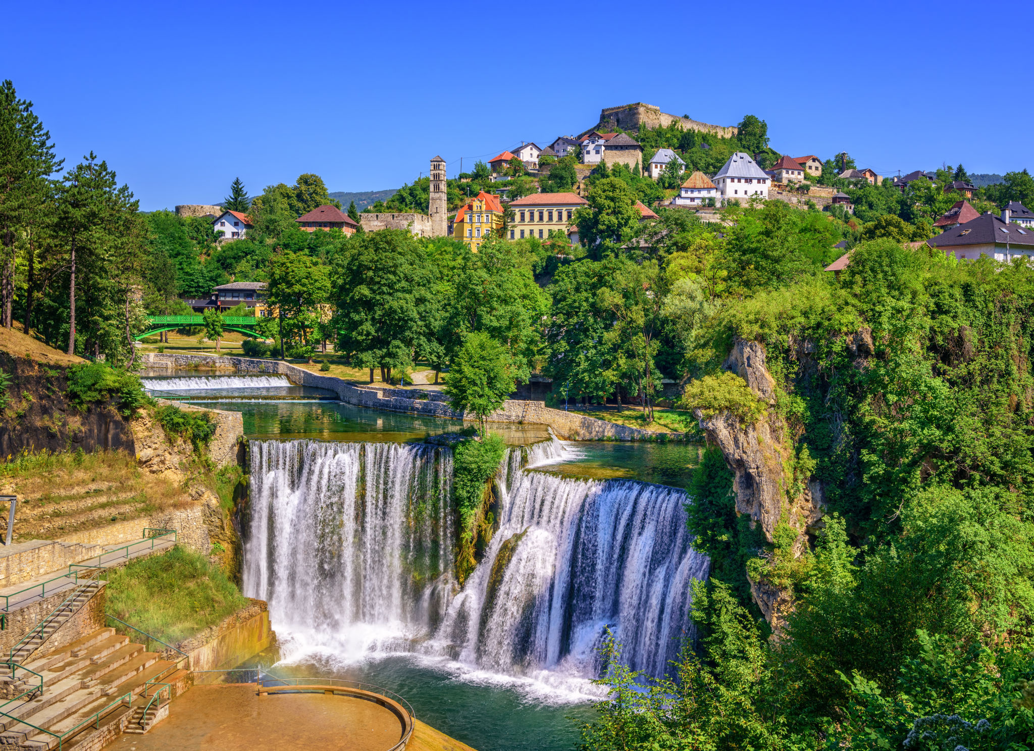 jajce waterfall